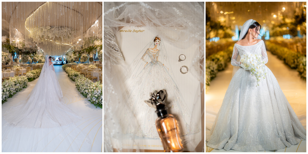 NOiva libanesa, vestido lindo, decoração de casamento